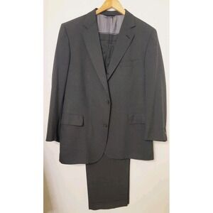 Brooks Brothers Men's 2 Piece Wool‎ Suit Gray Jacket 43R (44R) Pants 37X31